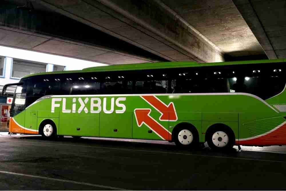 Flixbus am Vienna International Busterminal