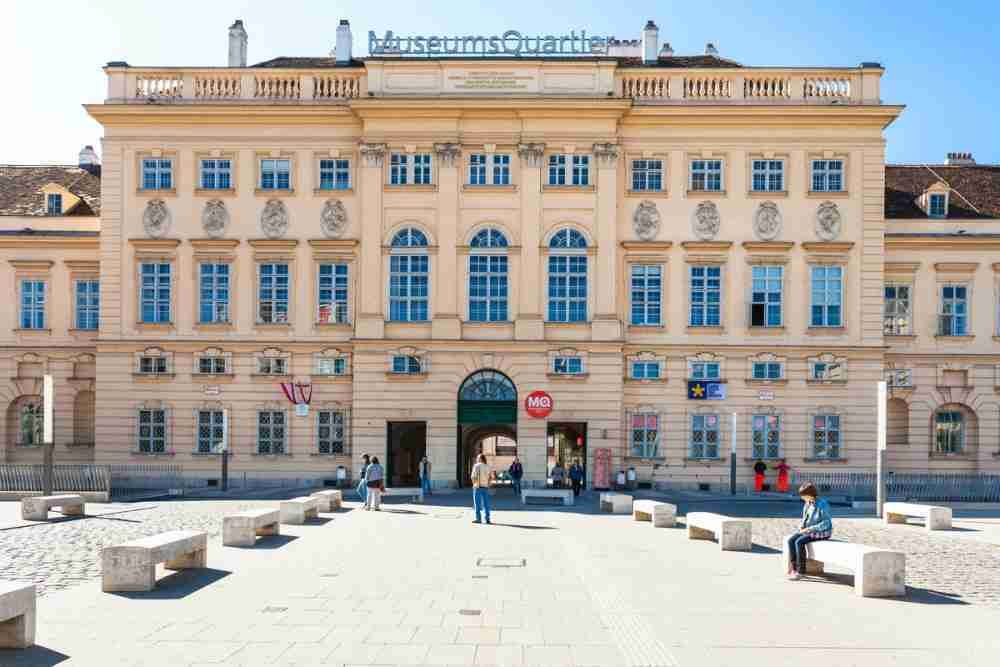 Kunsthalle in Vienna in Austria