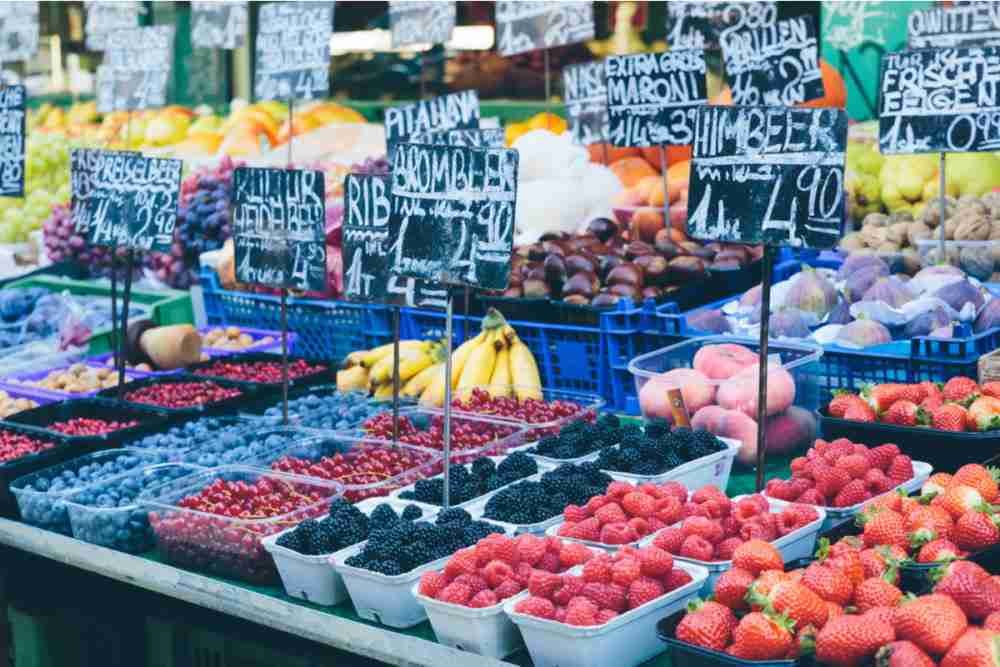 Naschmarkt in Vienna, Austria