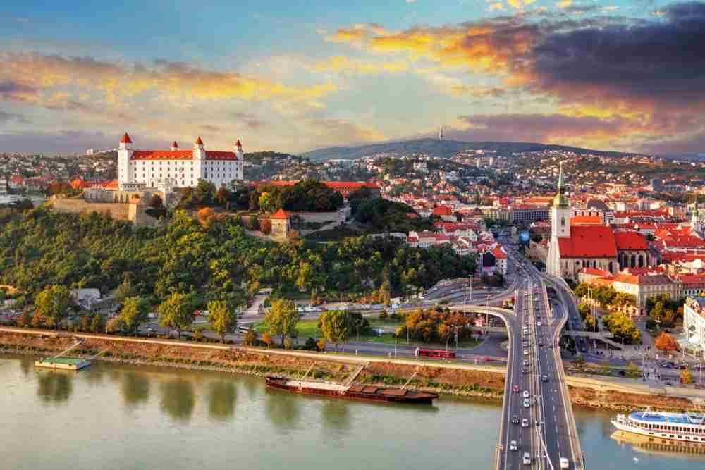 Day trip to Bratislava with the Twin City Liner in Vienna in Austria