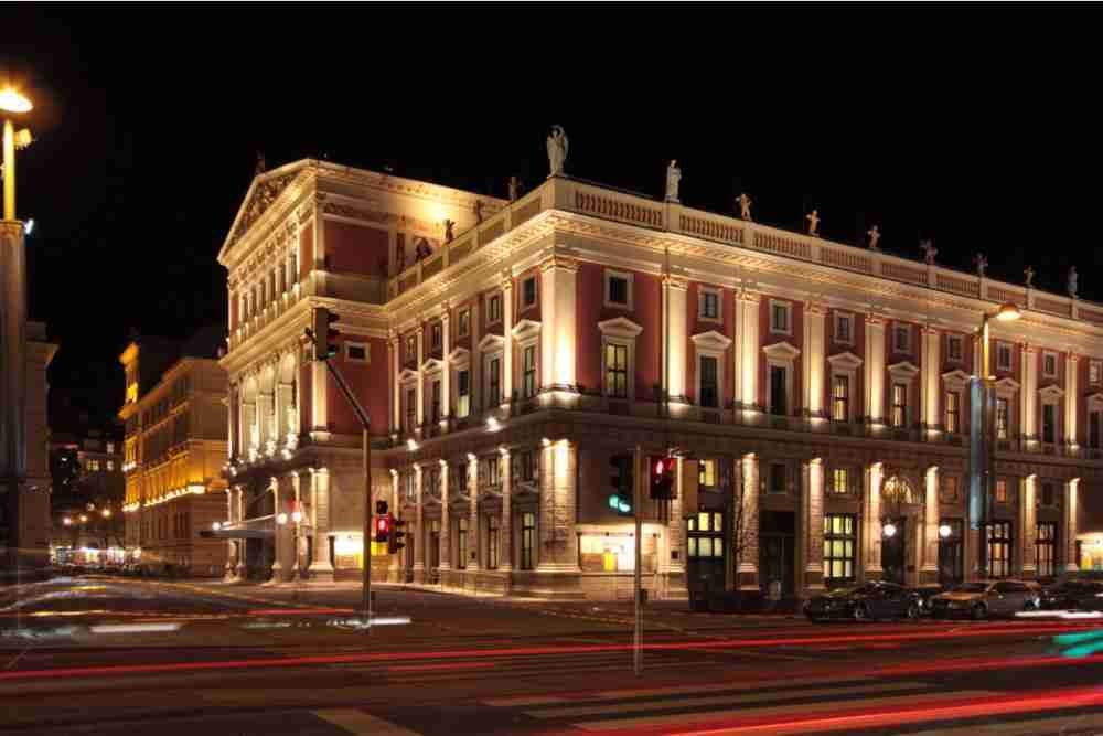 Wiener Konzerthaus in Vienna in Austria