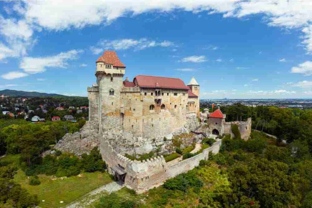 Burg Liechtenstein in Vienna in Austria