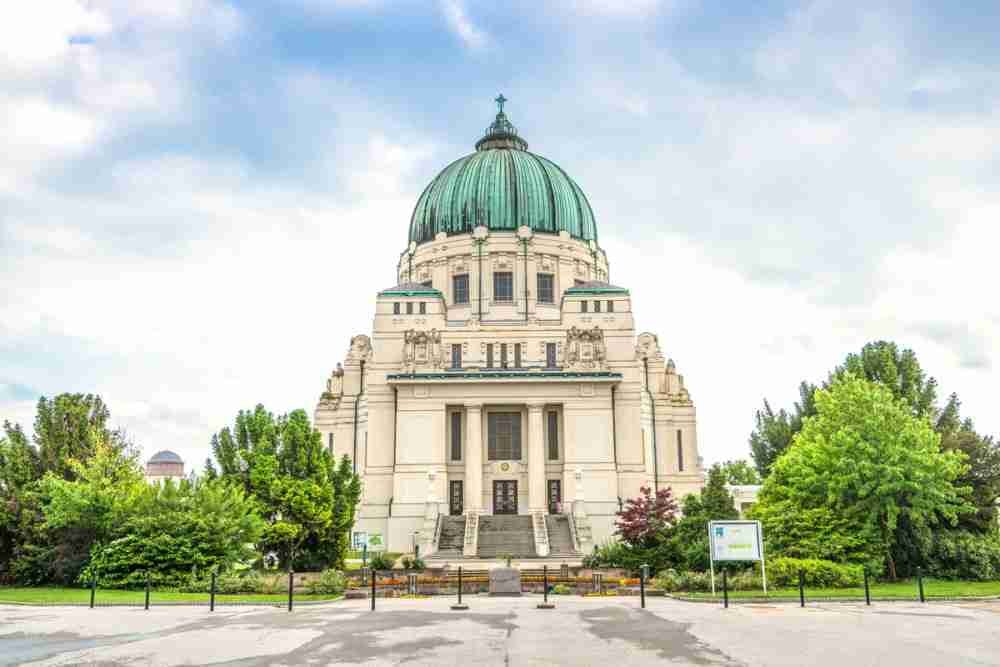 Karl-Borromäus-Kirche (Zentralfriedhof) in Vienna in Austria