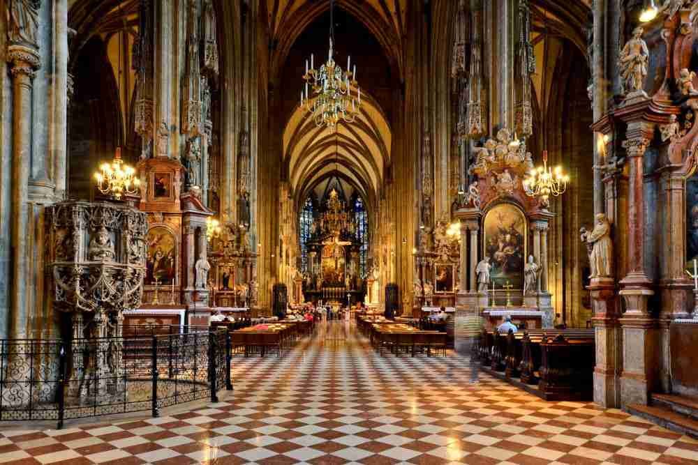 Stephansdom in Vienna in Austria