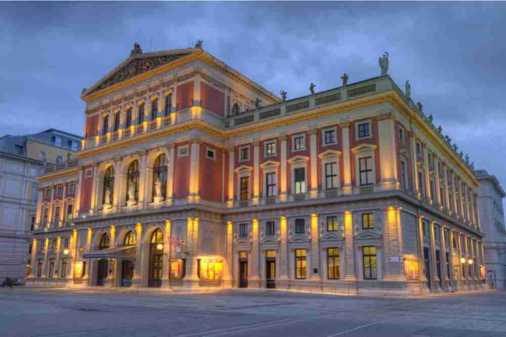 Filarmónica de Viena en Viena en Austria