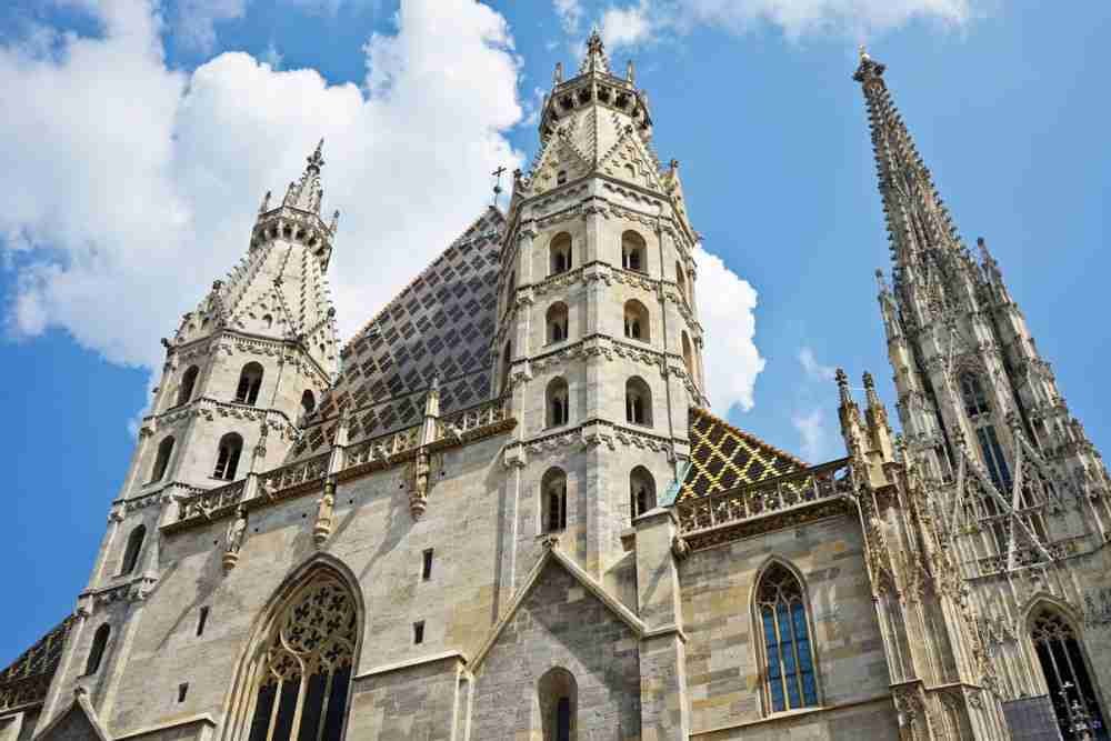 Kathedrale St. Stephan en Viena en Austria