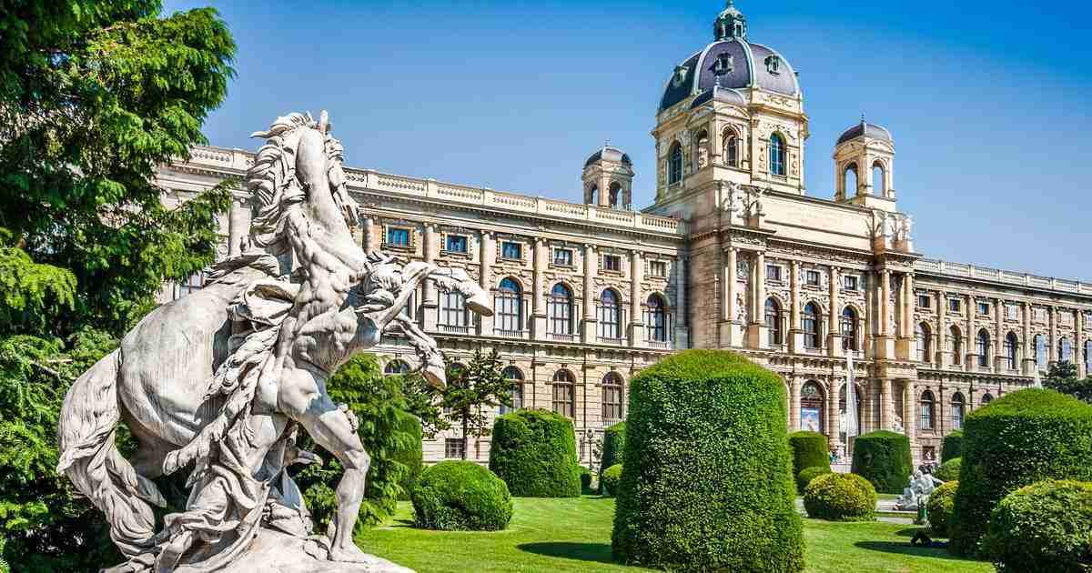 Naturhistorisches Museum in Vienna in Austria