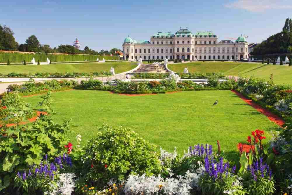 Schlossgarten Belvedere mit dem Botanischen Garten