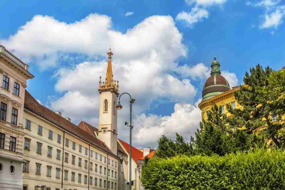 San Agustín en Viena en Austria