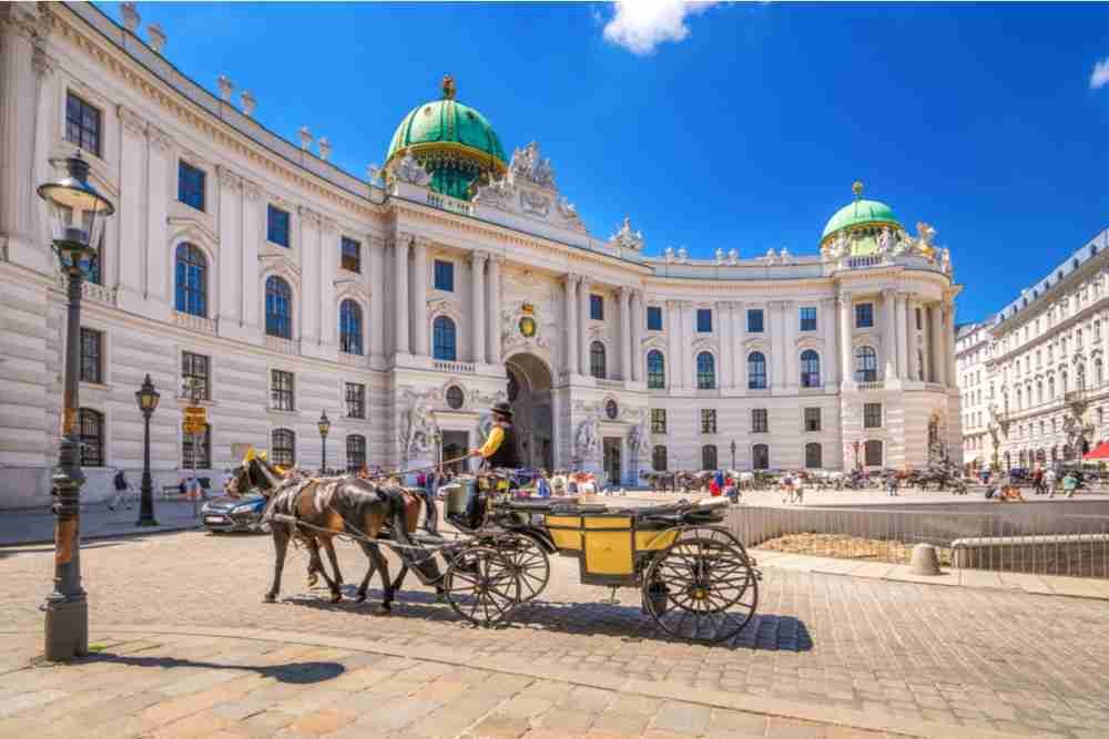 Centro de la ciudad de Viena en Austria