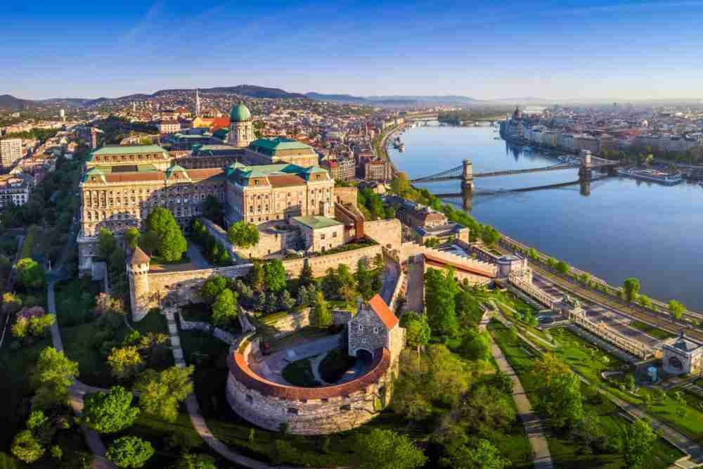 Budapest from Vienna
