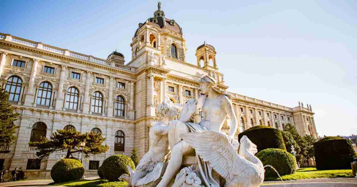 Kunsthistorisches Museum in Vienna in Austria