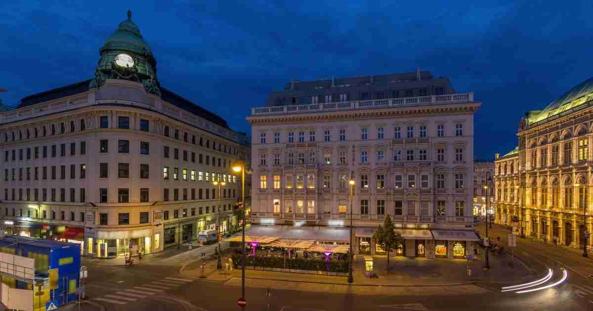 Hotel Sacher in Vienna in Austria