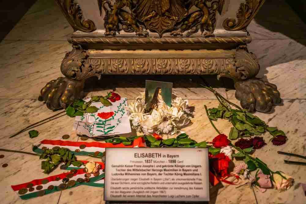Berühmte Sarkophage in Vienna in Austria