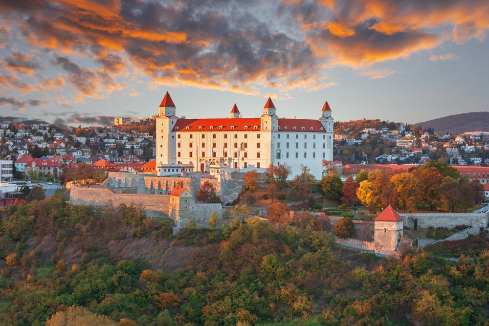 Besuchen Sie die Burg Bratislava