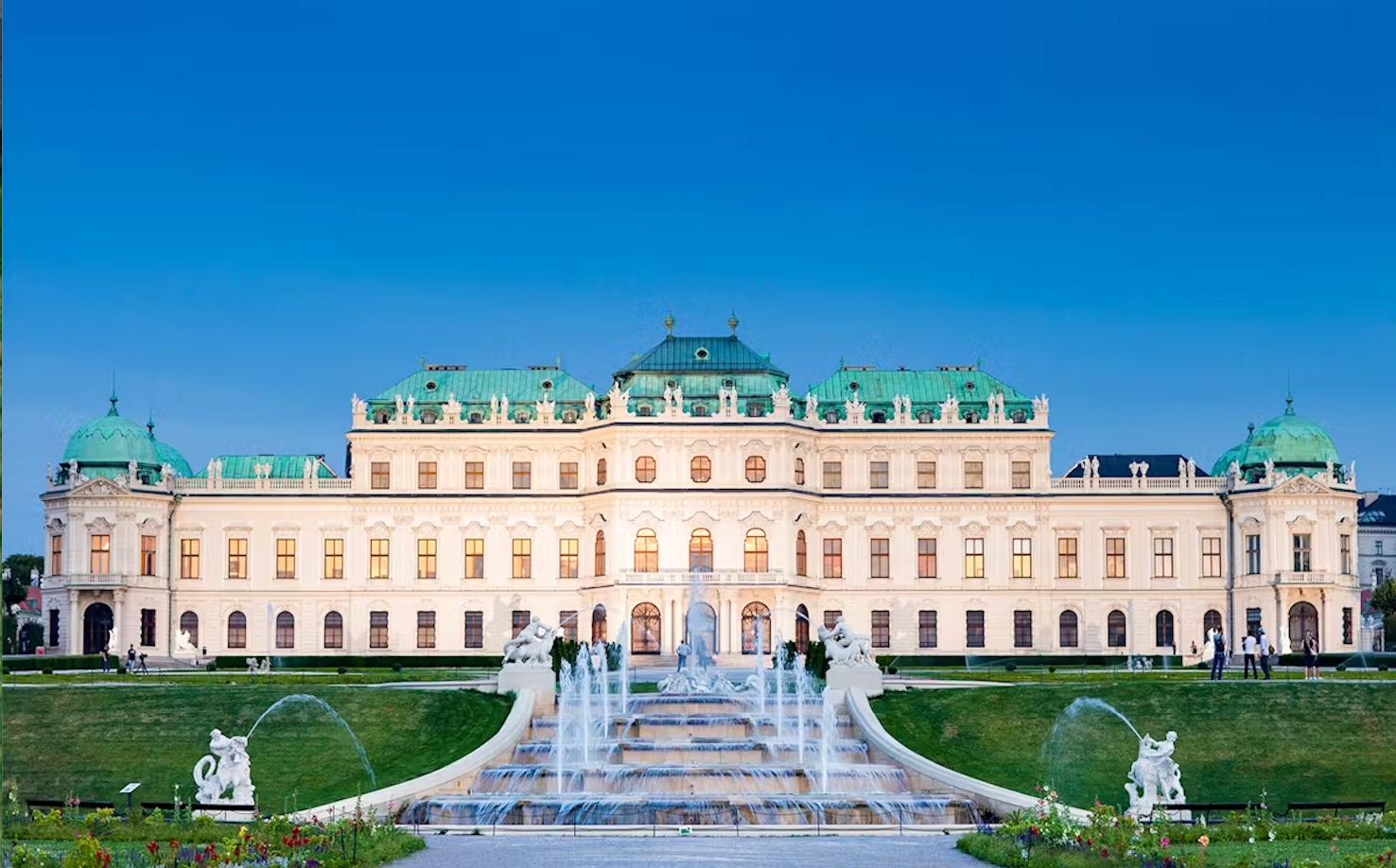Direkter Eintrittskarten für den oberen oder unteren Belvedere-Palast 1